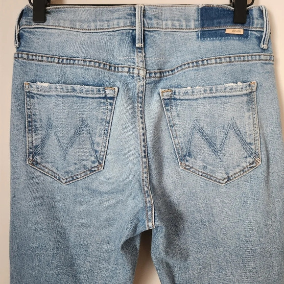 MOTHER Superior | The Insider Crop Step Fray in Problem With Miracles - Size 26 - Picture 7 of 14